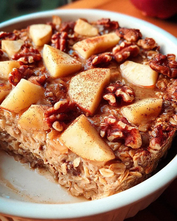 Baked Oatmeal Apfel-Zimt – Schritt 2