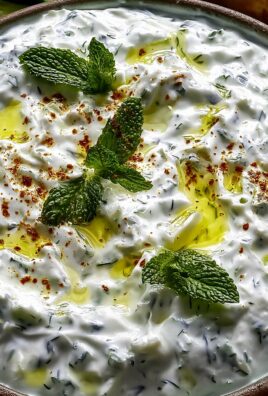 Cacık – Türkischer Joghurt-Gurken-Dip