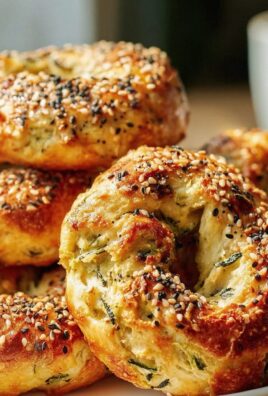 Delicious Zucchini Bagels: Low Carb Keto Recipe