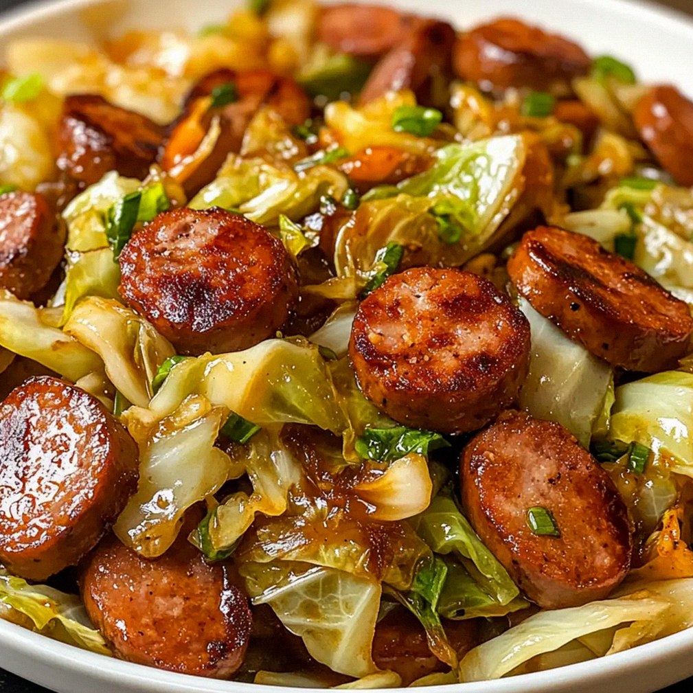 Einfache Wurst und Kohl Pfanne in nur 30 Minuten – Schritt 1