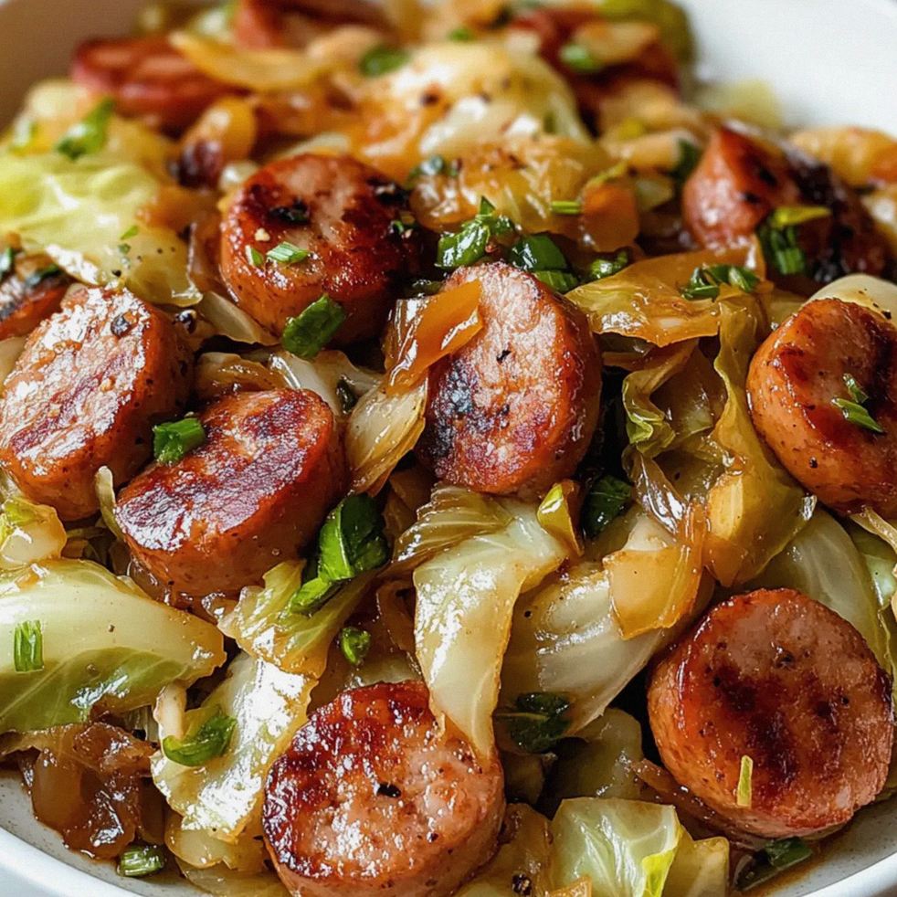 Einfache Wurst und Kohl Pfanne in nur 30 Minuten – Schritt 2