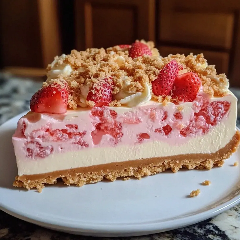 Erdbeer Crunch für heiße Sommertage genießen – Schritt 2