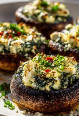 Gefüllte Champignons vom Grill: Vegetarisch & Lecker!