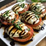 Gegrilltes Hühnchen Caprese für Schnelle Genießer