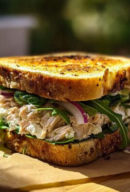 Gegrilltes Thunfisch-Sandwich mit Feta
