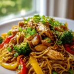 Hähnchen Teriyaki Nudeln: Dein schnelles & leckeres Abendessen!