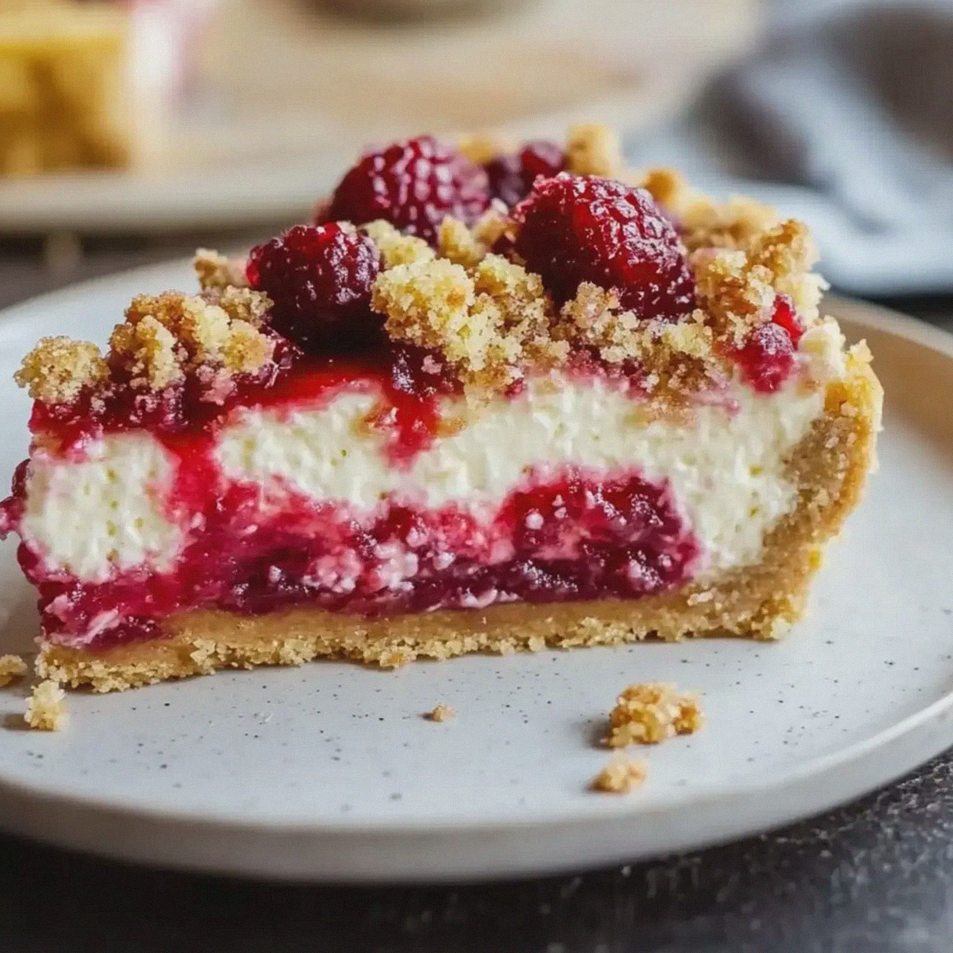 Himbeer Streusel Kuchen Joghurt Cheesecake Rezept – Schritt 1