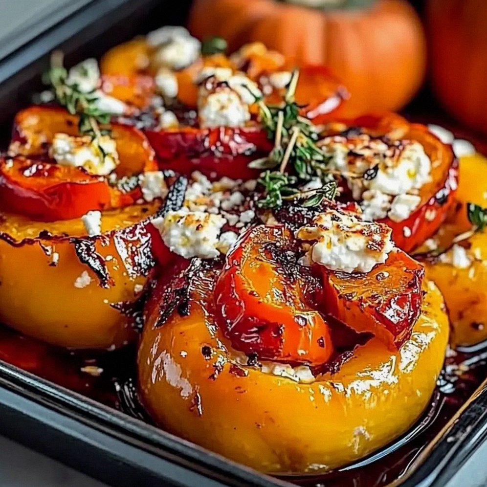 Hokkaido Kürbis mit Feta Einfach und Gesund – Schritt 1