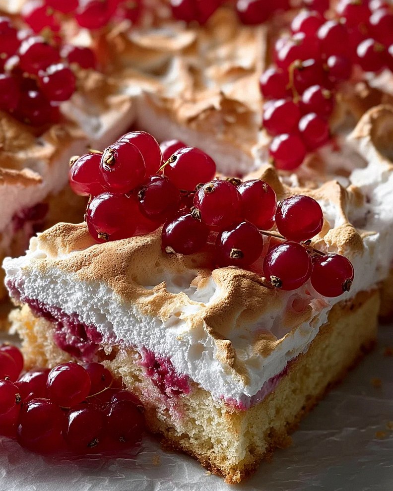 Johannisbeerkuchen mit Baiserhaube – Schritt 1