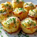 Käsige Kartoffelpüree-Puffs: Knusprig & unwiderstehlich
