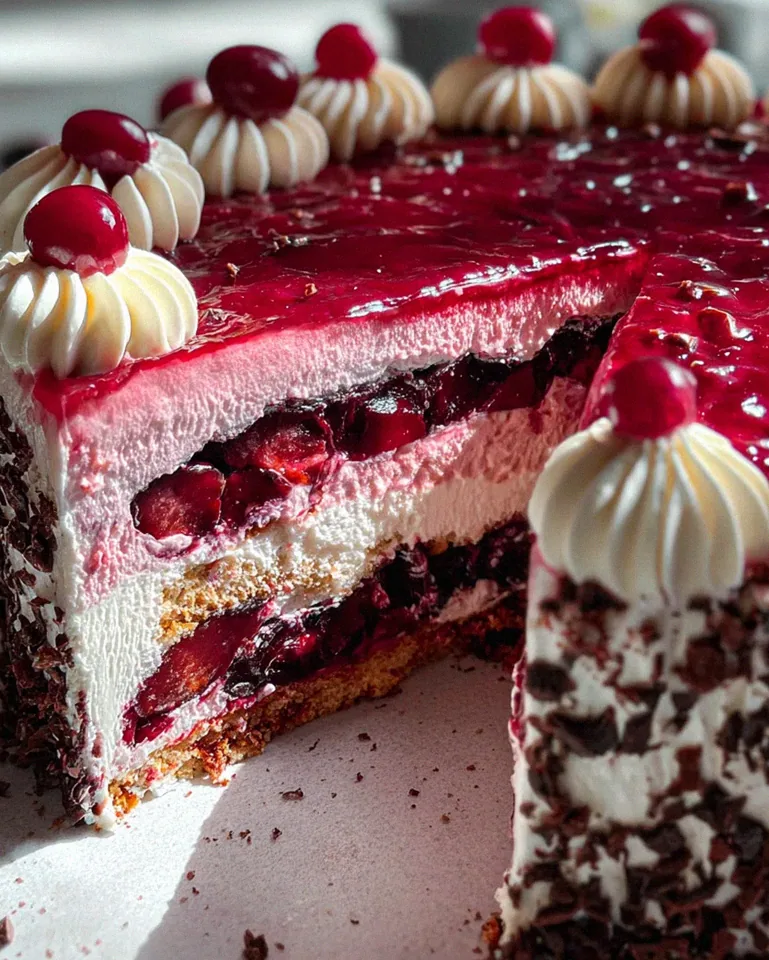 Kirschtorte mit Stracciatellacreme – Schritt 1