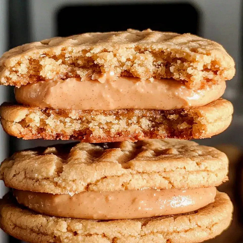 Köstliche Sandwich-Kekse mit Erdnussbutter – Schritt 2