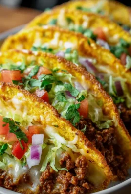 Krosse Ofen-Tacos mit Käse – Leckeres Rezept für Genießer!