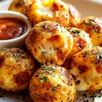 Leckere Pizza Bällchen