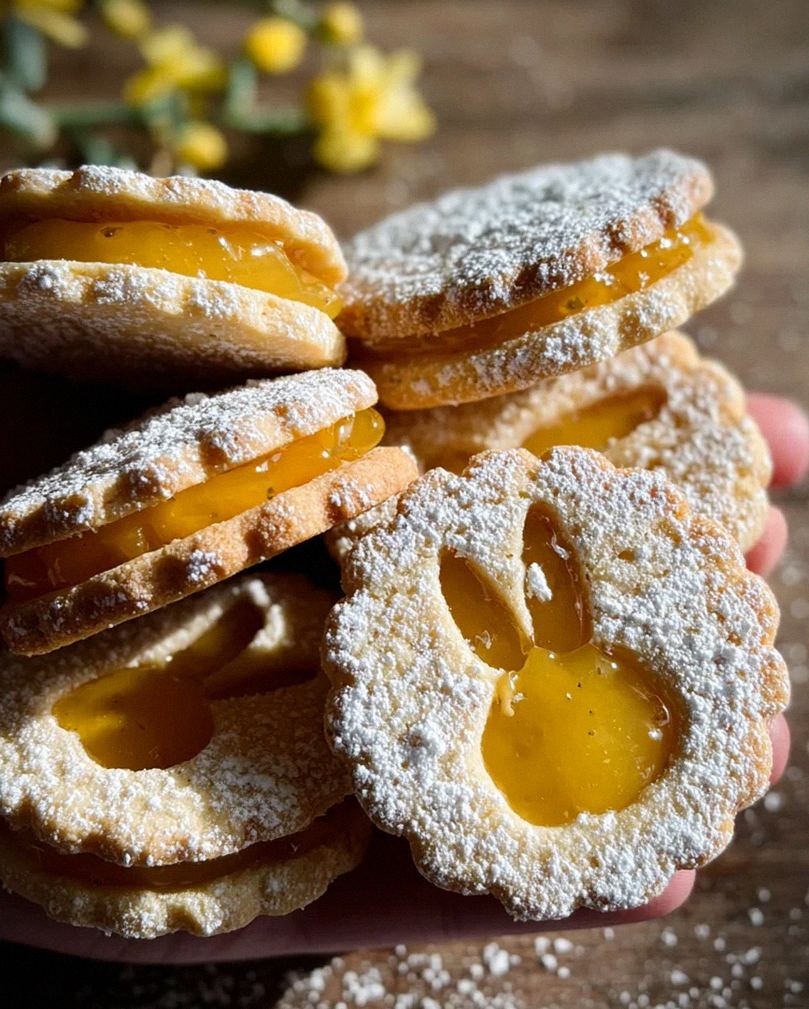 Leckere Zitronenkekse - Plätzchen mit Lemoncurd – Schritt 2