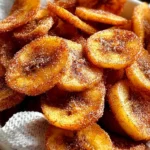 Luftfritteuse Zimt Bananen