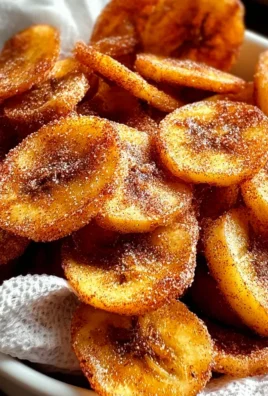 Luftfritteuse Zimt Bananen