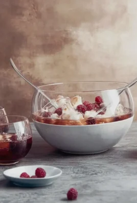 Mandelaroma cherry juice Bowle einfach zubereiten