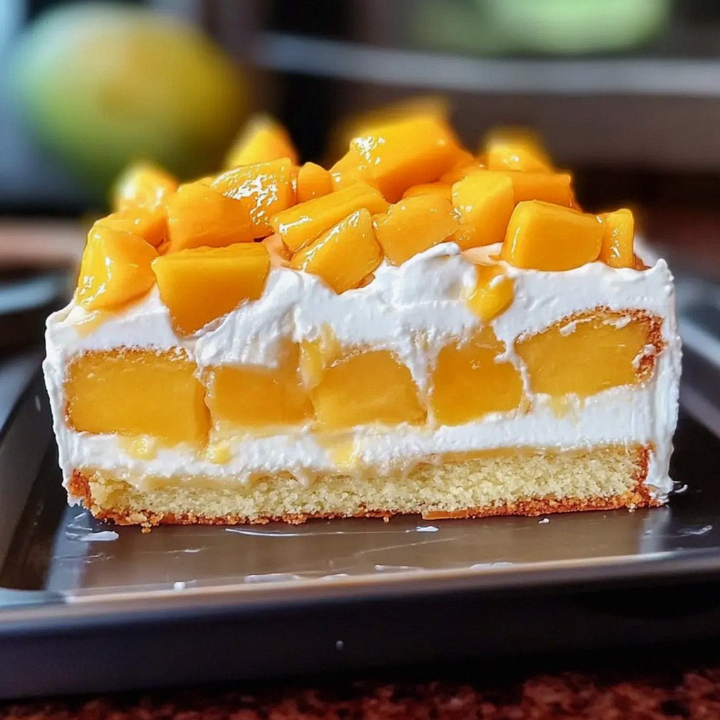 Mango Tres Leches Kuchen: Ein tropischer Genuss – Schritt 2