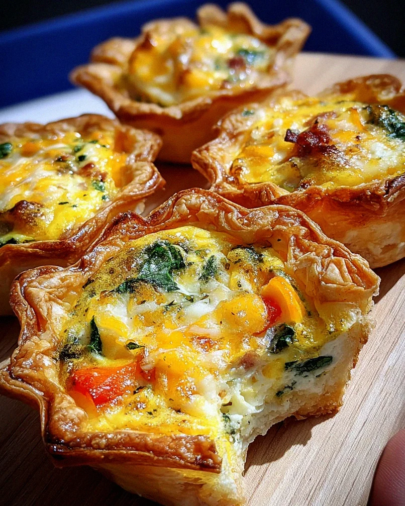 Mini Frühstücks-Quiches – Schritt 2