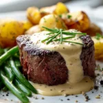 Rinderfilet à la Dijon: Cremige Senfsauce trifft Zartheit