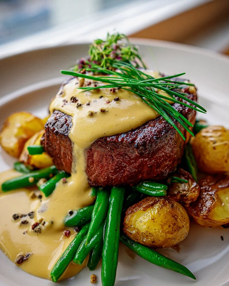 Rinderfilet à la Dijon: Cremige Senfsauce trifft Zartheit – Schritt 2