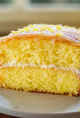 Sauerteig Zitronenkuchen für sonnige Tage