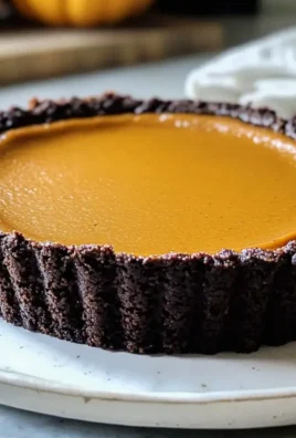 Schokoladen-Kürbis-Tart für herbstliche Genussmomente