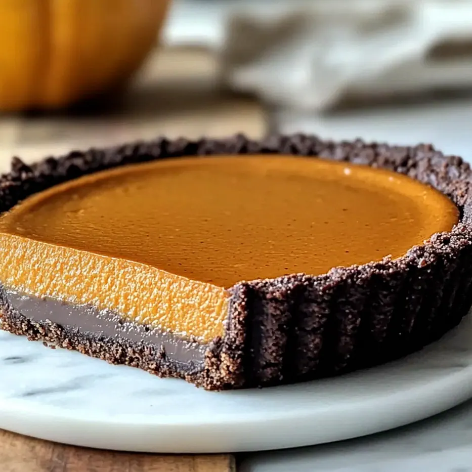 Schokoladen-Kürbis-Tart für herbstliche Genussmomente – Schritt 1