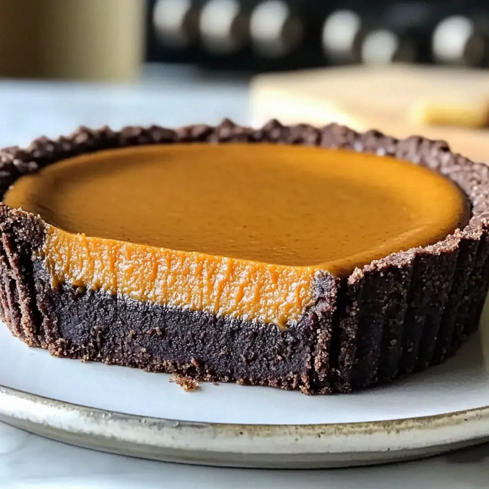 Schokoladen-Kürbis-Tart für herbstliche Genussmomente – Schritt 2
