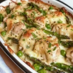 Spargel-Hühnchen-Auflauf für ein genussvolles Abendessen