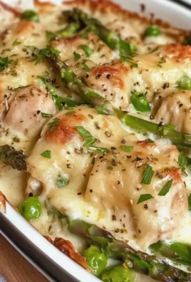 Spargel-Hühnchen-Auflauf für ein genussvolles Abendessen
