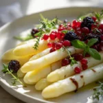 Spargelsalat mit Erdbeeren & Balsamico – Sommergenuss pur!