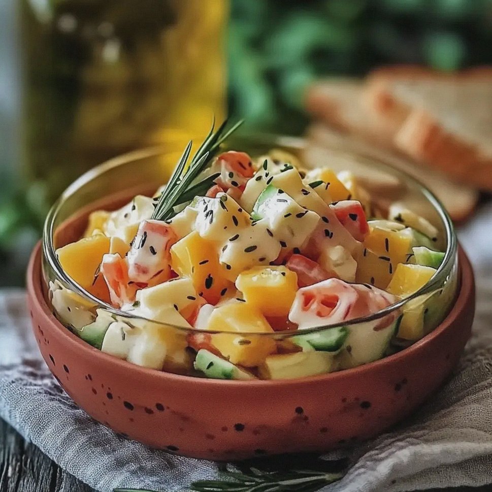 Thunfischsalat mit Ei Gurke für schnelle gesunde Snacks – Schritt 1