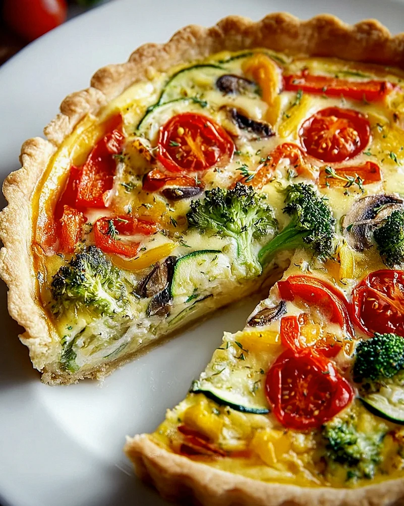 Vegetarische Bunte Gemüsequiche: Einfach, Gesund, Köstlich! – Schritt 2