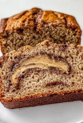 Wirbelnder Keksbutter Bananenkuchen für Genießer