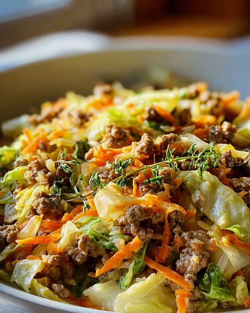 Würzige Chinakohl Rinderhack Pfanne – Einfach und Lecker! – Schritt 2