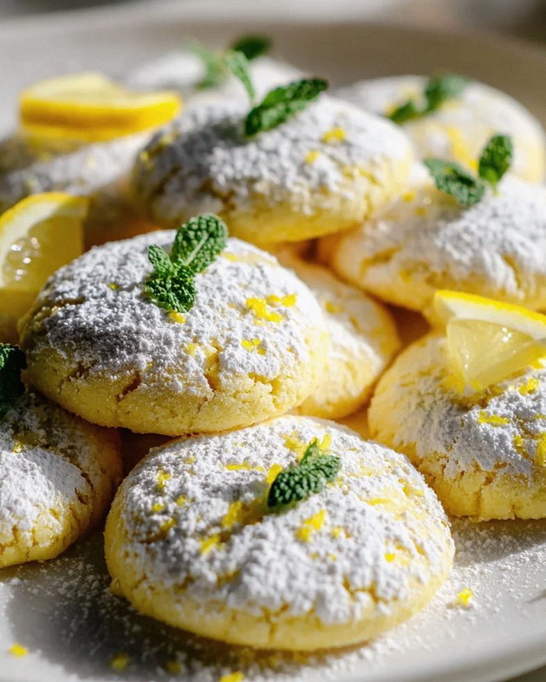 Zitronen Osterkekse mit Puderzucker – Frisch und lecker! – Schritt 2
