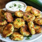 Zucchini Knoblauch Bissen für den perfekten Snack